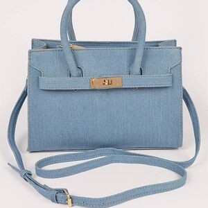 Light Blue Denim Bag